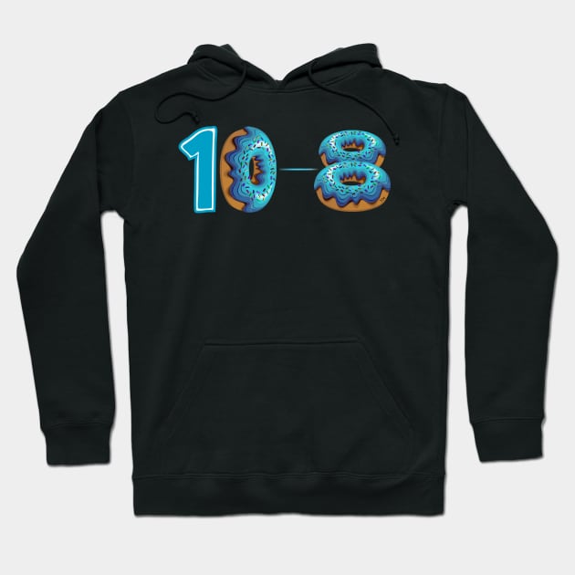 10-8 Hoodie by Ten20Designs